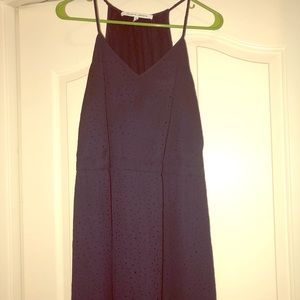 Navy collective concepts knee length dress